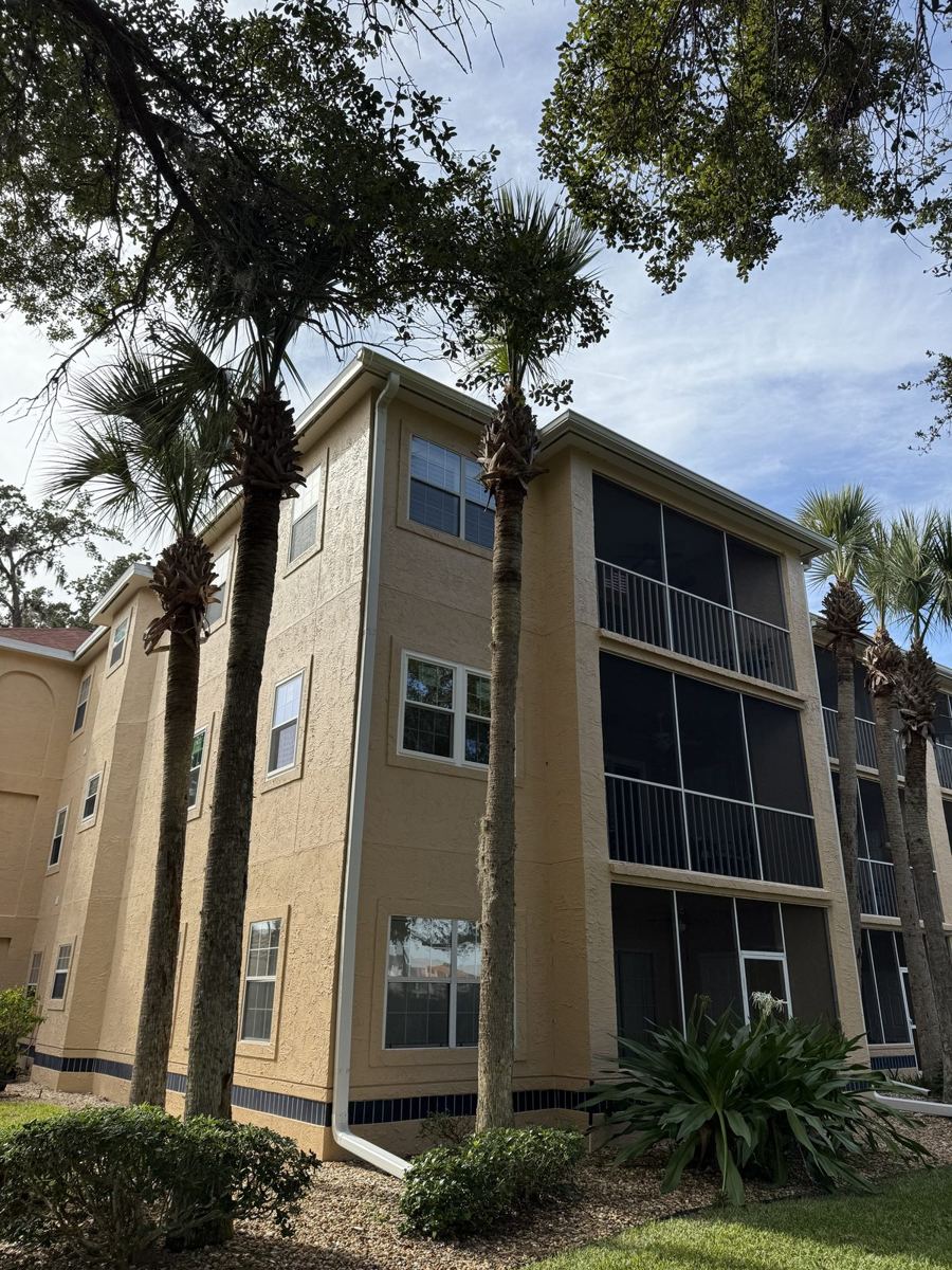 Multi-story condo building