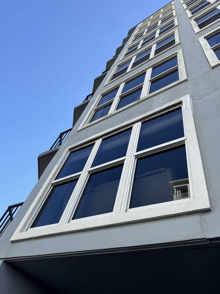 High-rise windows