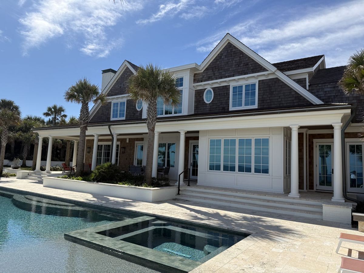 Oceanfront home